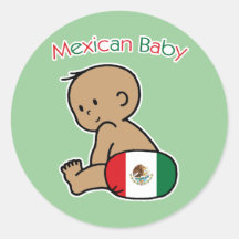 Mexikanisches Baby Sticker