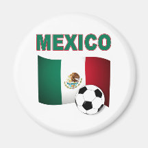 Mexiko-Fußballfußball-Weltmeisterschaft 2010 Magnete