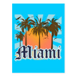 Miami Beach Florida FLA Postkarten