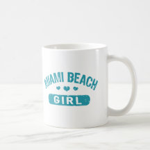 Miami Beach-Mädchen Kaffeetassen