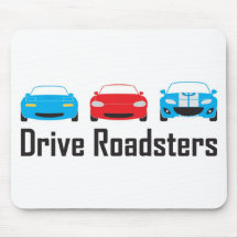miata 3 Gens Mousepads