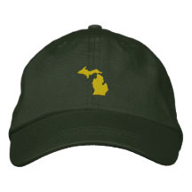 Michigan Besticktes Cap