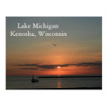 Michigansee, Kenosha Wisconsin Postkarten