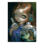 "Microcosm:  Sea Monsters" Greeting Card