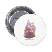 Miezekatze Anstecknadelbutton