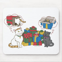 Miezekatze-Katzen-Träume Mauspads