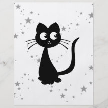 Miezekatze Kuro Bedruckte Flyer