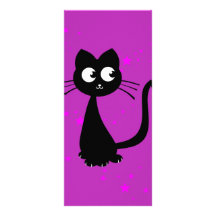 Miezekatze Kuro Individuelle Werbekarte