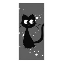 Miezekatze Kuro Personalisierte Werbekarte