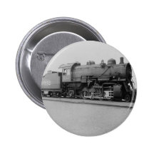 Mikado 2-8-2 Vintager Dampf-Motor-Zug Anstecknadelbuttons