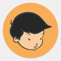 Mike-Park-Aufkleber (orange)