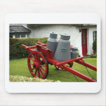 Milchkannenwagen Mousepad