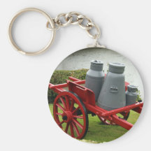 Milchkannenwagen Schlüsselband