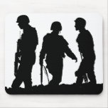 MILITÄRtruppe-UNTERSTÜTZUNG Mousepad