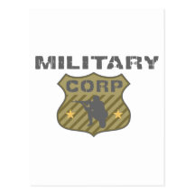 Military Corp Postkarte