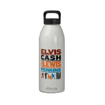 Million Dollar Quartet Names Reusable Water Bottle