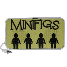 Minifigs fertigen vorbei mein Minifig besonders an Notebook Lautsprecher