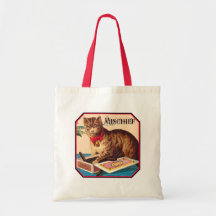 Mischief die Katze - Vintage Anzeige Tragetaschen