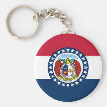 Missouri-Staats-Flagge Schlüsselbänder
