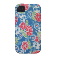 Mit Blumen Vibe iPhone 4 Cover
