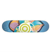 Mit Blumenabstraktes Individuelle Decks