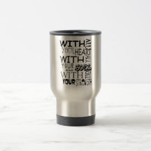 Mit Ihrem ganzem Herzen Tasse