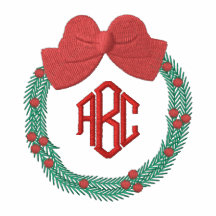 Mit Monogramm Weihnachten gesticktes Hemd Polohemd