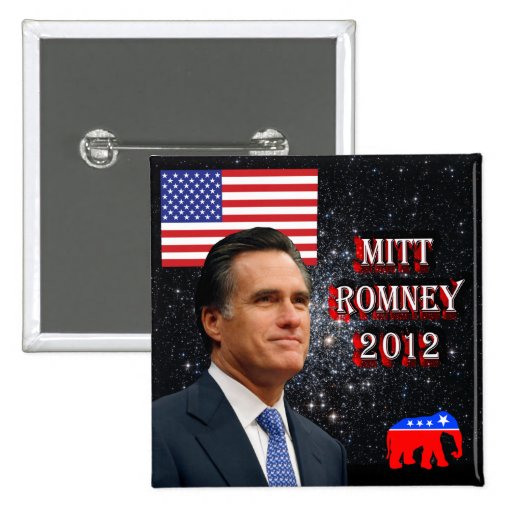 Mitt Romney 2012 Anstecknadelbutton