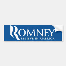 Mitt Romney 2012 Auto Aufkleber