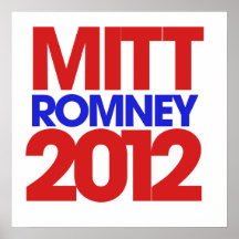 Mitt Romney 2012 Poster