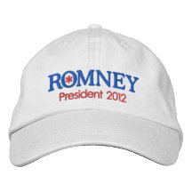Mitt Romney fertigte besonders an Bestickte Caps