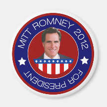 Mitt Romney für US Präsidenten 2012 Magnets