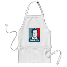 MITT ROMNEY-PLAKAT SCHÜRZE