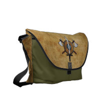 Mittelalterliche Arme Kurier Taschen