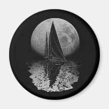 Mitternachtssegeln Kühlschrankmagnete