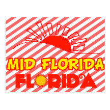 Mittleres Florida, Florida Postkarte