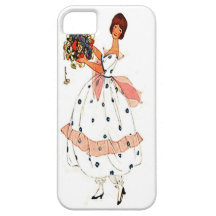 Mode-Spitze-Kleid- und Blumen iPhone 5 kaum Etui Fürs iPhone 5