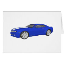 Modell 3D: Camaro: Sport-Auto: karten