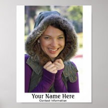 Modell - SchauspielerHeadshot Plakat