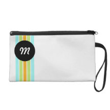 Modern cool stationery with monogram