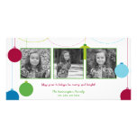 Moderne Dekorations-Weihnachts-/Feiertags-Karten Photokarten