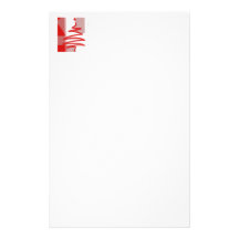 Moderne frohe Weihnachten Individuelle Büropapiere