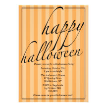 Moderne Halloween-Party-Einladung
