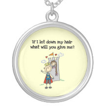 Modernes Rapunzel Personalisierter Schmuck