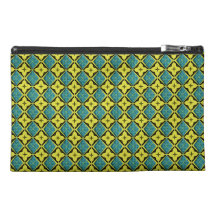 Modische Aqua-Blaupause Bagettes Reise-Tasche