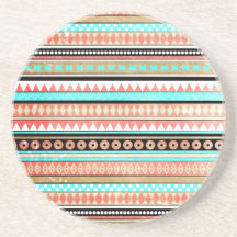 Modischer Azteke Bierdeckel