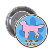 Modischer Llewellin Setzer Buttons