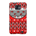 Modischer Muster-Samsung-Galaxiekasten mit Marienk Samsung Galaxy S2 Case