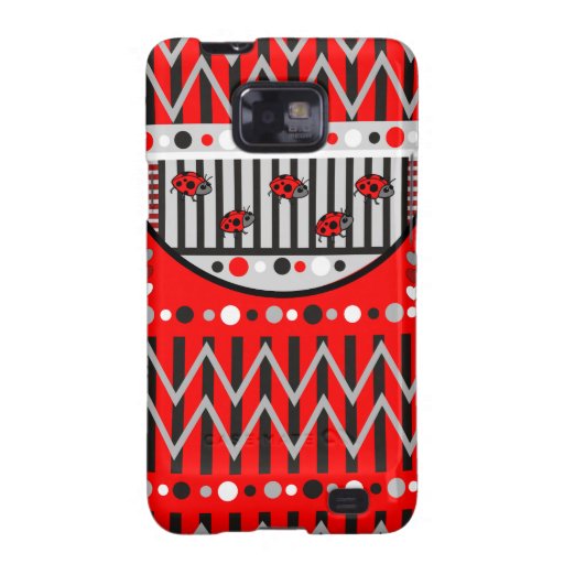 Modischer Muster-Samsung-Galaxiekasten mit Marienk Samsung Galaxy S2 Case