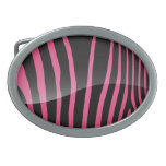 Modischer Zebra Stripes Gürtelschnalle